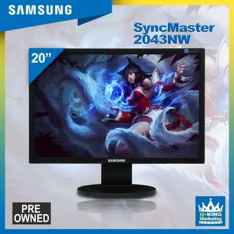 DRIVERS FOR SYNCMASTER 2043NW