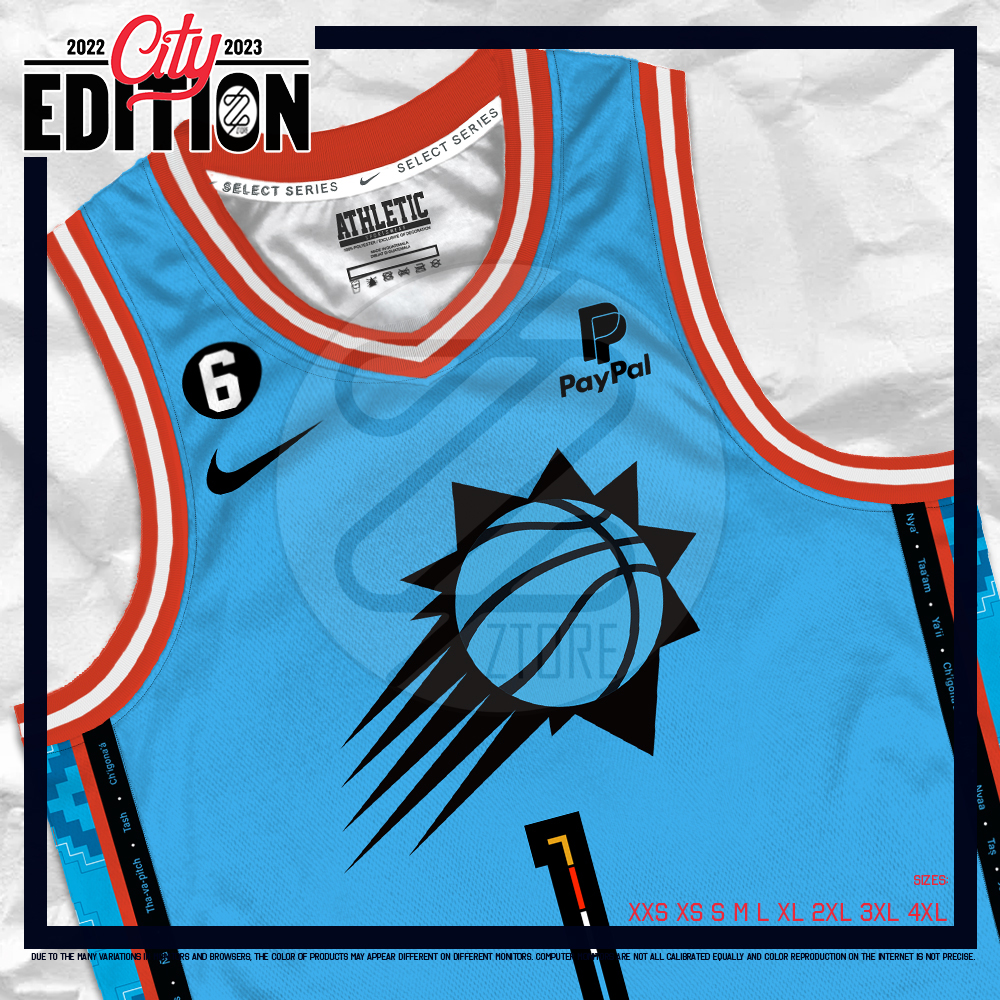 Custom Shoes inspired by the Phoenix Sun' City Edition Jersey – Reshoevn8r