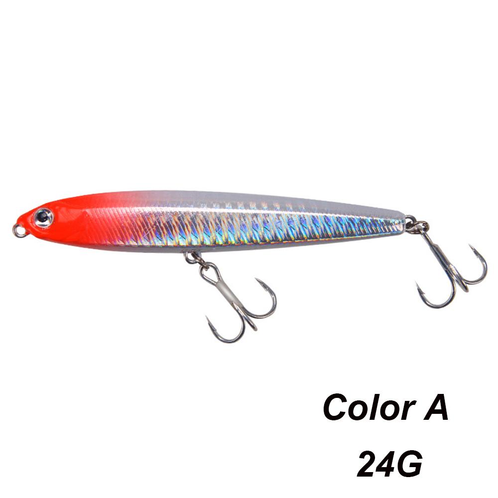 NEW Pencil lure 10g14g18g24g 75mm 95mm minnow fishing lures hard bait high  quality vibrating light jigging japan fishing tackle