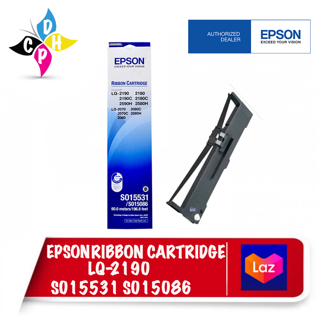 Epson Lq 2190 S015531 S015086 Ribbon Cartridge Lq2190 Lazada Ph 8446