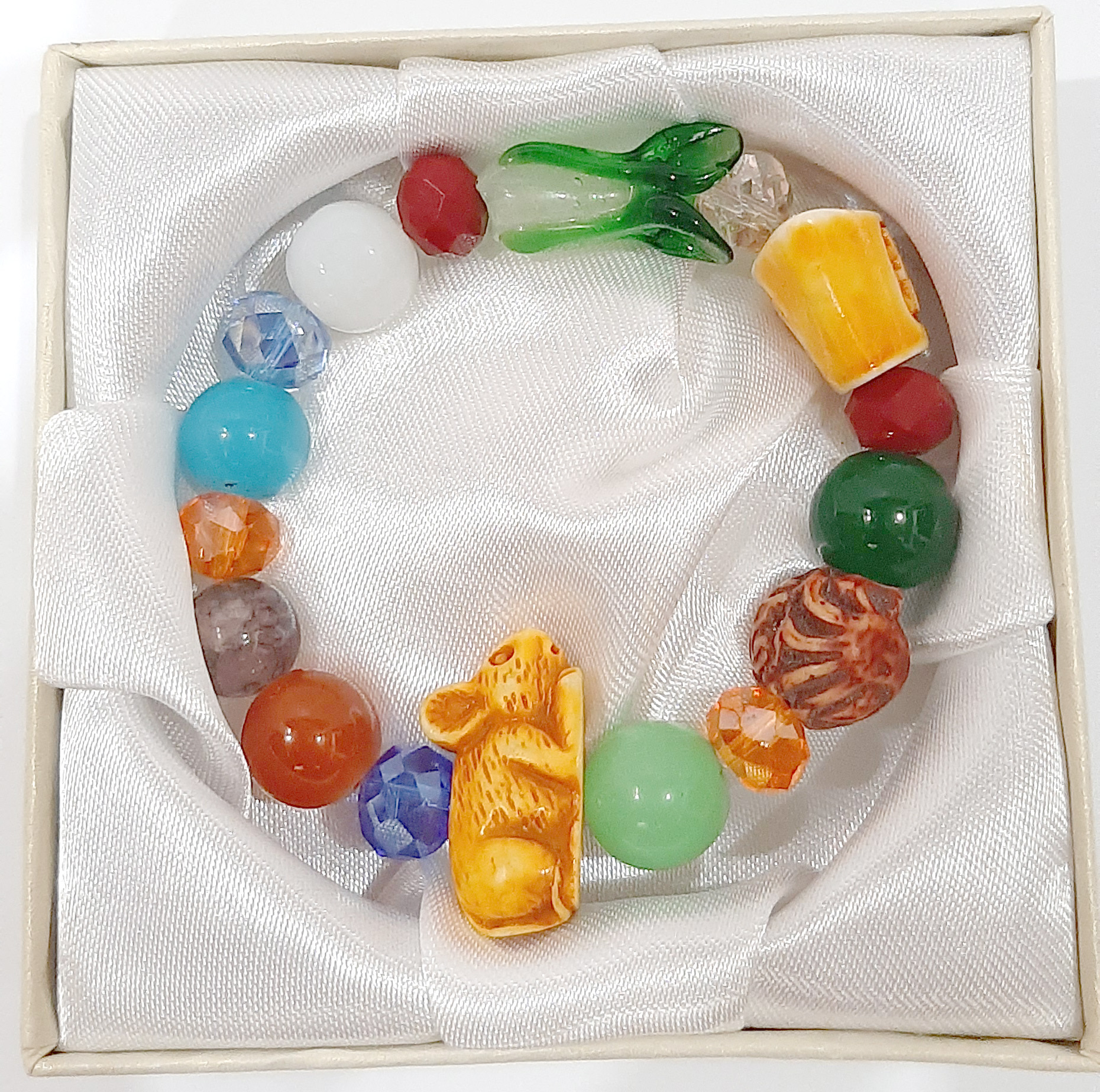 (RAT) ALL IN ONE LUCKY BRACELET LUCKY CHARMS YEAR OF 2023 MIX LUCKY