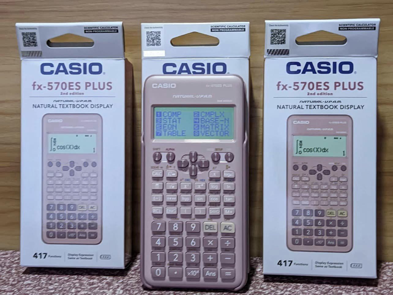 Casio fx-570ES PLUS 2nd Edition Non-programmable Scientific Calculator