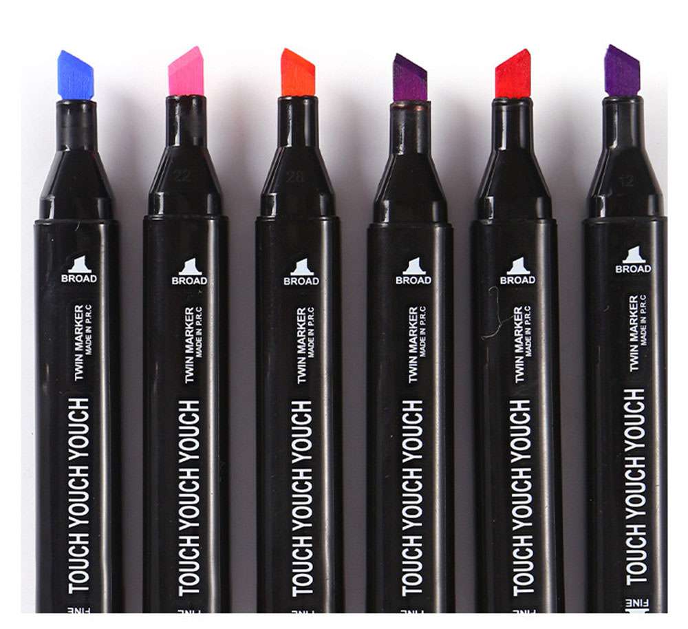 Happido Double-Ended Markers 24 Colors - Yahoo Shopping