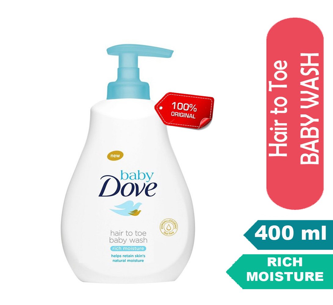 baby dove hair to toe wash