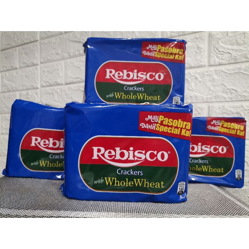 REBISCO CRACKERS WITH WHOLE WHEAT BUNDLE Each pack 10 X 32G Lazada PH