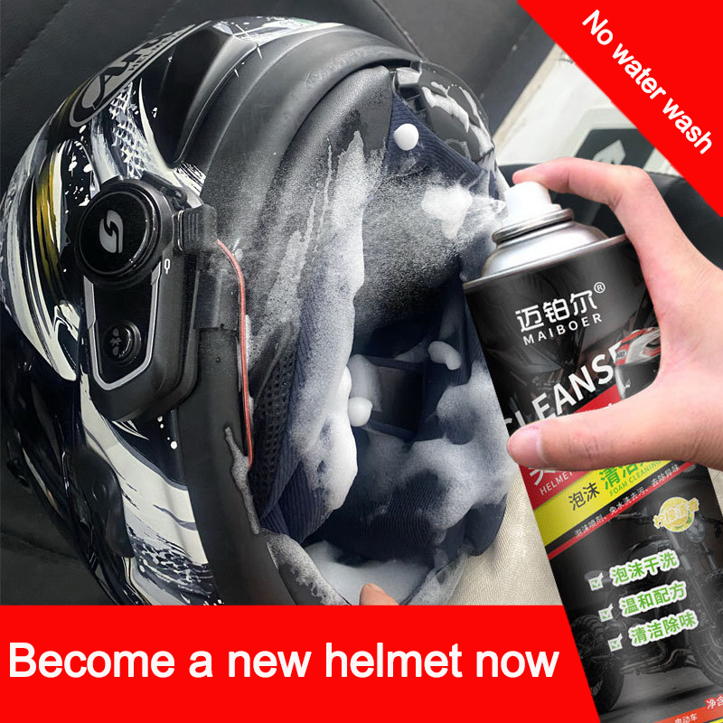 HELMET DISINFECTING SPRAY FOAM MBE® 320ML helmet cleaner and deodorizer