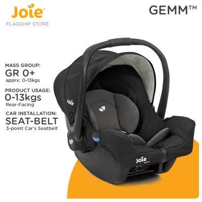 Joie Gemm Infant Car Seat Group 0+ (Car Seat for Newborn Babies upto 13kgs)