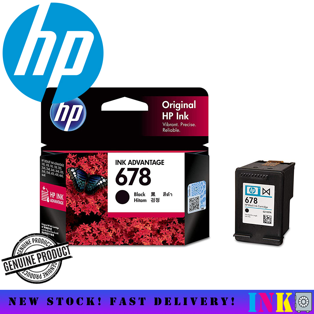 HP 678 Black Original Ink Cartridge for HP Inkjet Printers Lazada PH