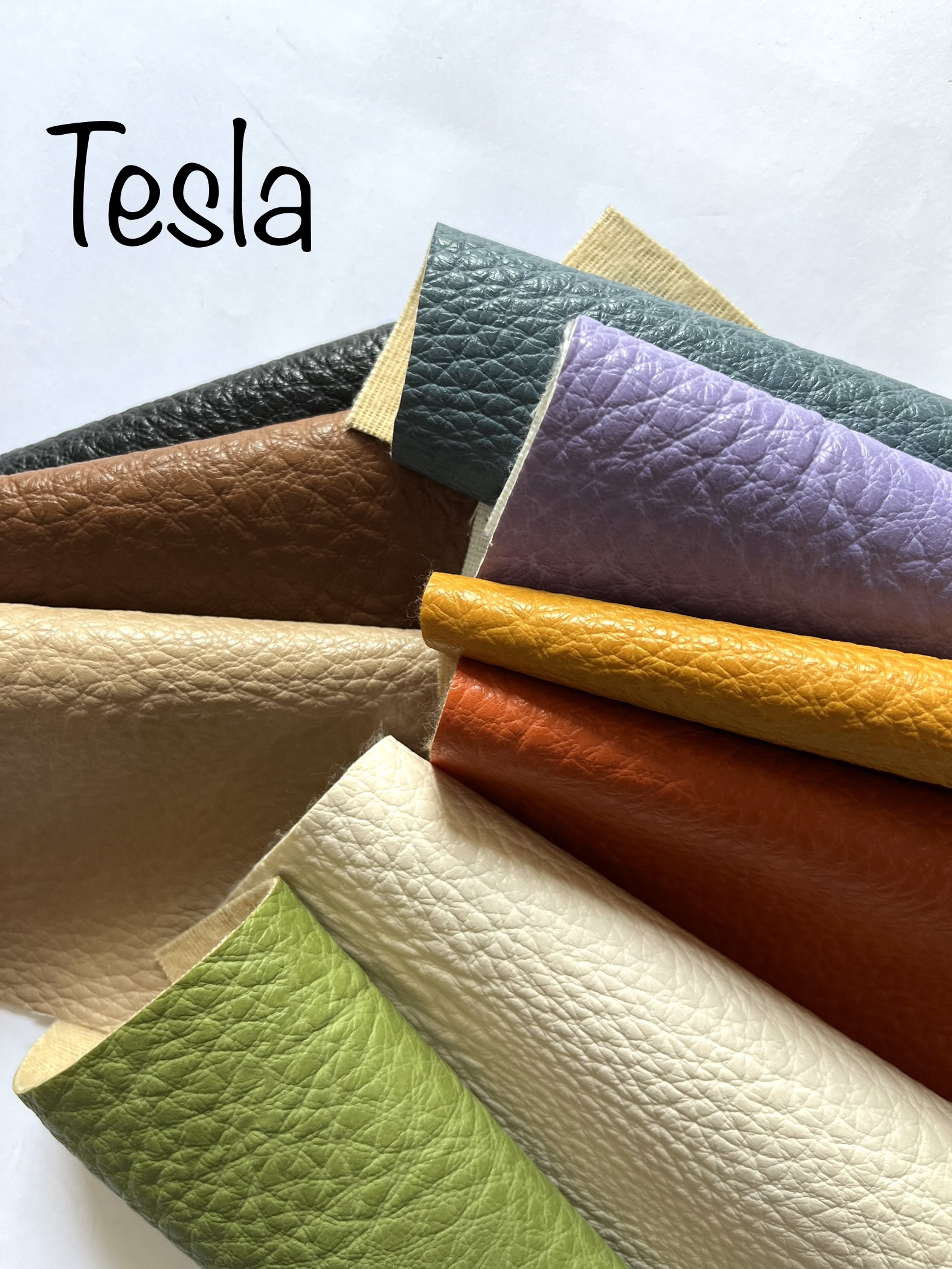 1 METER Sangra TESLA Faux Leather Vegan Leather for Sofa