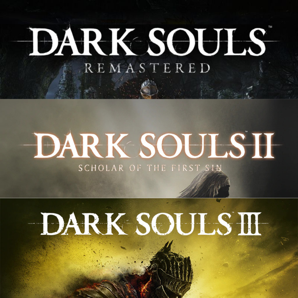 DARK SOULS TRILOGY COLLECTION: Dark Souls Remastered + Dark Souls 2 SOTFS + Dark  Souls 3 + ALL DLCS - PC GAME BUNDLE for Desktop & Laptop (DVD or USB)