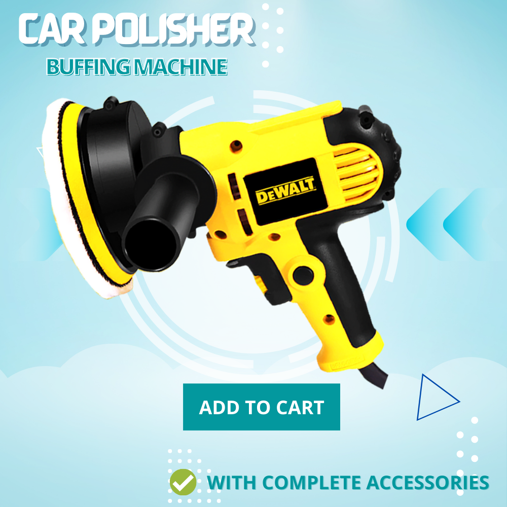 DeWALT 700W Electric Car Machine Polishing and Buffing Waxing Waxer