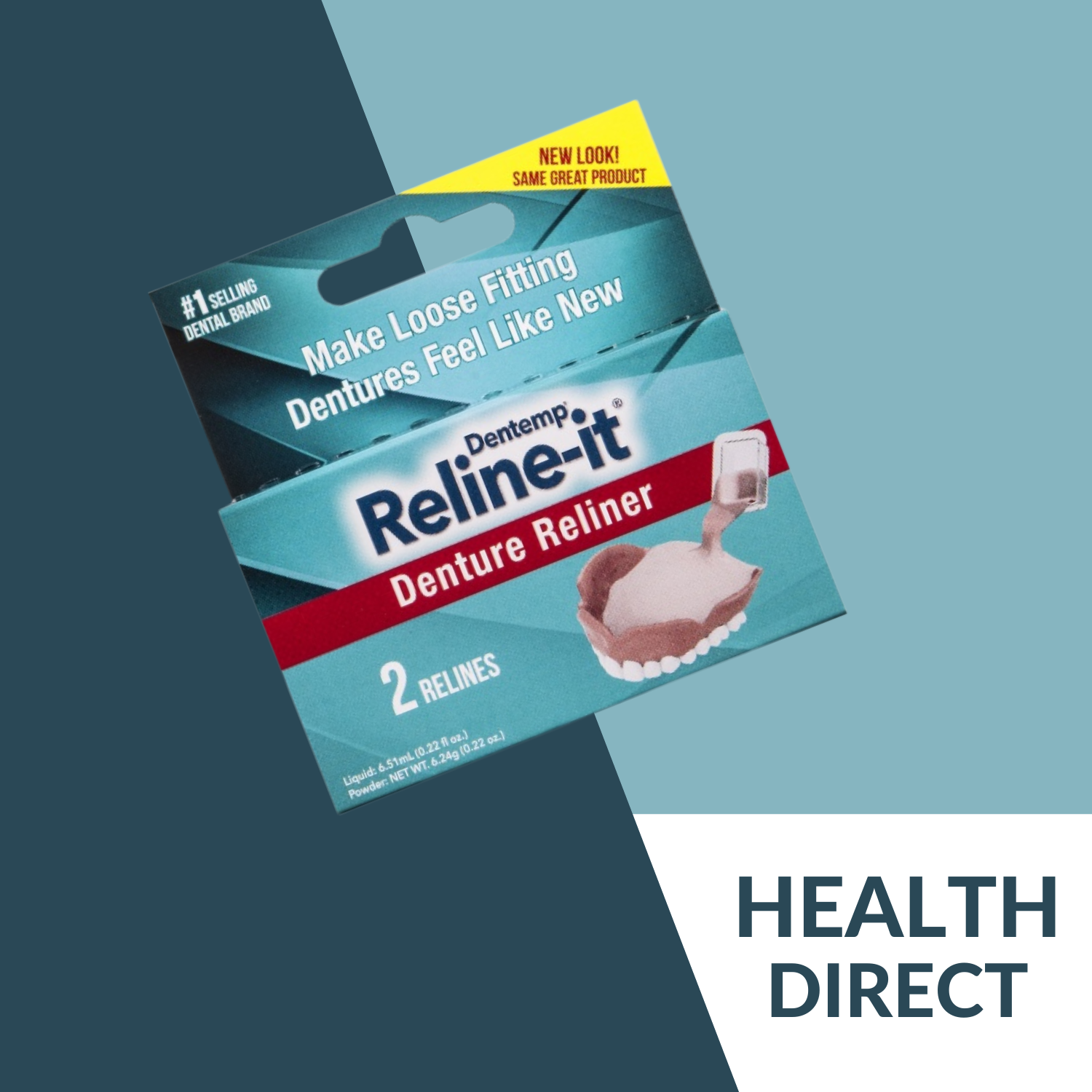 Dentemp Reline It - Kit Per Protesi Dentarie Con Formula - Foto 13