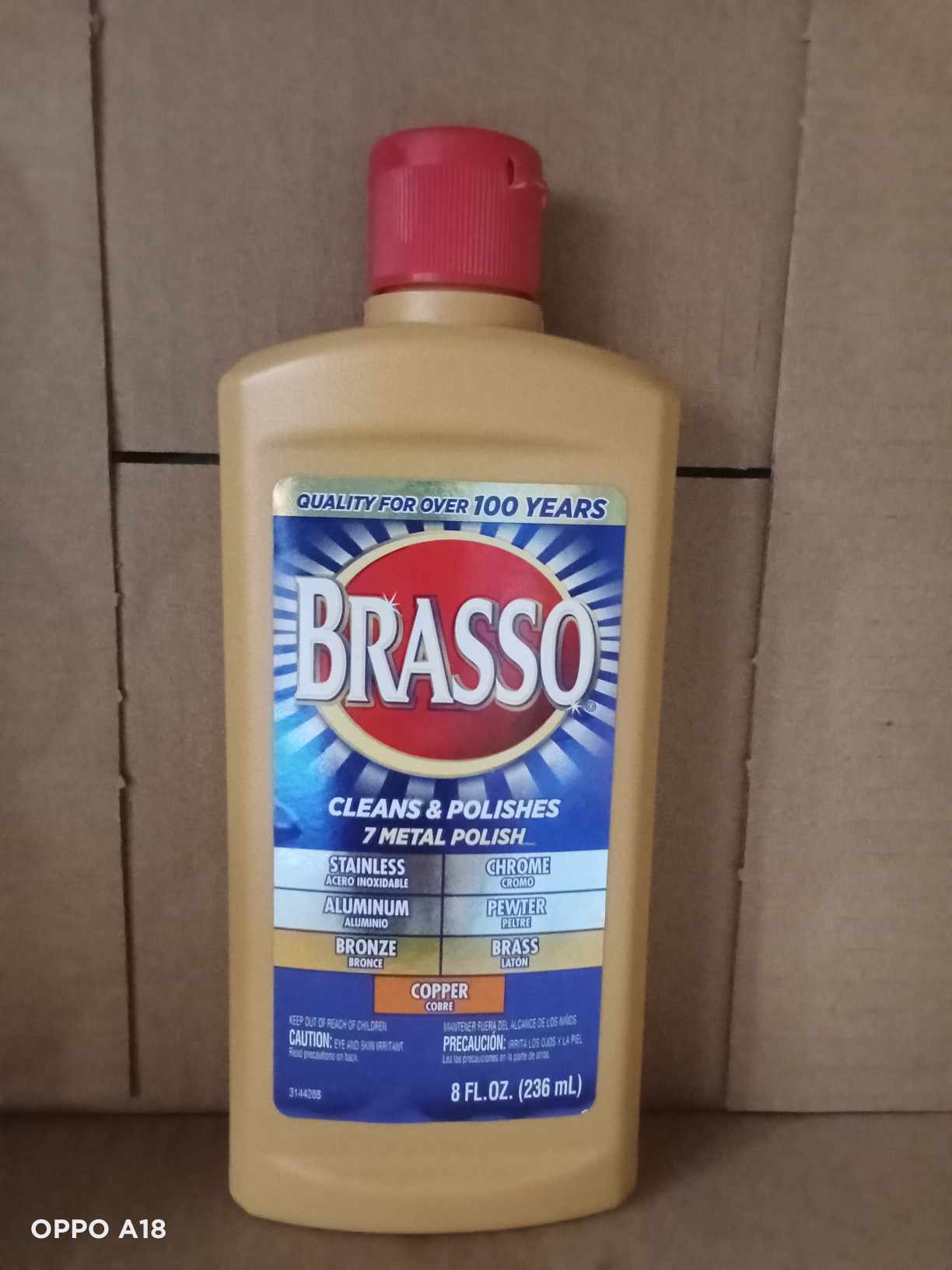 BRASSO Multi Purpose Metal Polish 236 mL Lazada PH