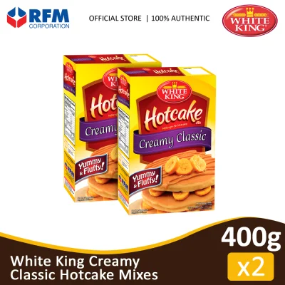 White King Creamy Classic Hotcake Mixes 400g - Set of 2s