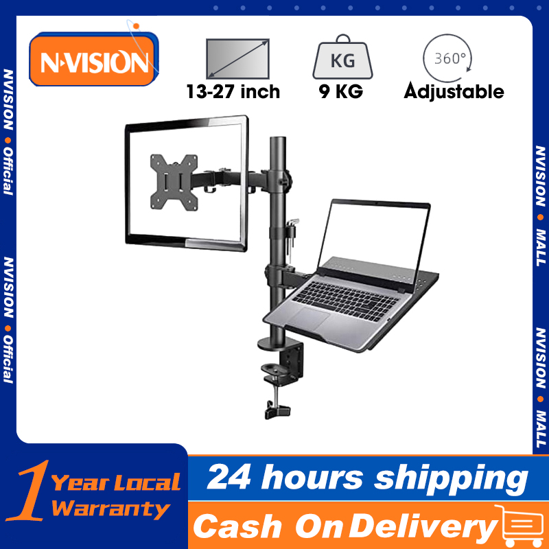 Monitor and Laptop Monitor Mount Monitor Arm Stand 2 Full Motion