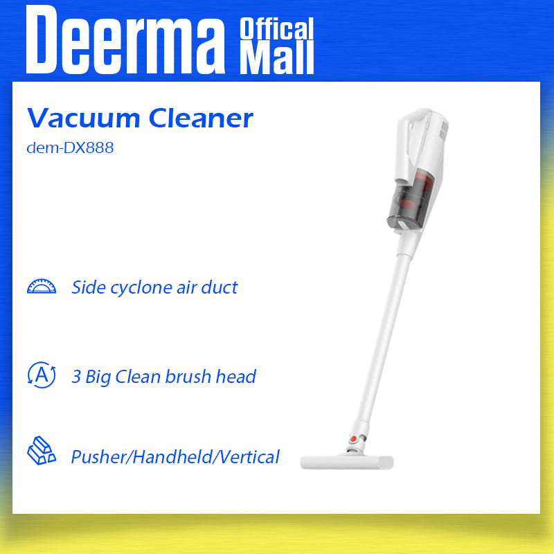 Deerma Vacuum Cleaner for Home 3 in 1 DX888 Corded Vacuum Cleaner