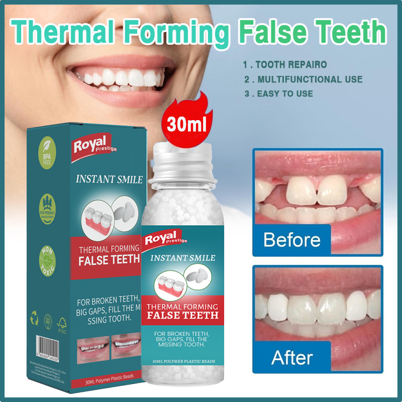 Moldable False Teeth moldable temporary tooth repair teeth false teeth ...