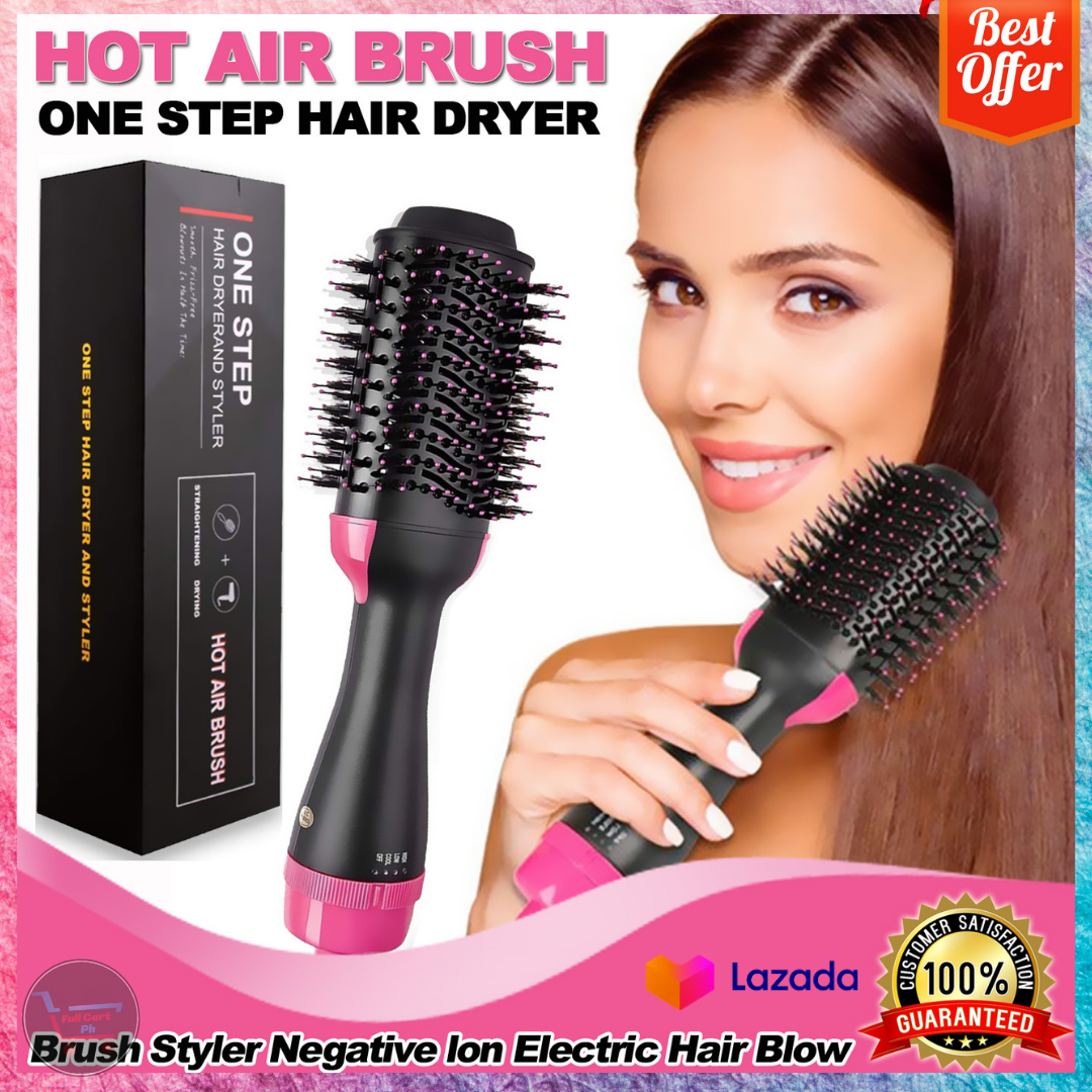 HEAVY DUTY, High Quality Professional One Step Hair Dryers And Volumizer  Styler Blow Drier Hot Air Brush Styling Tools, Upgraded Version, One Step,  For Men and Women, 3in 1 Salon Styler Hair