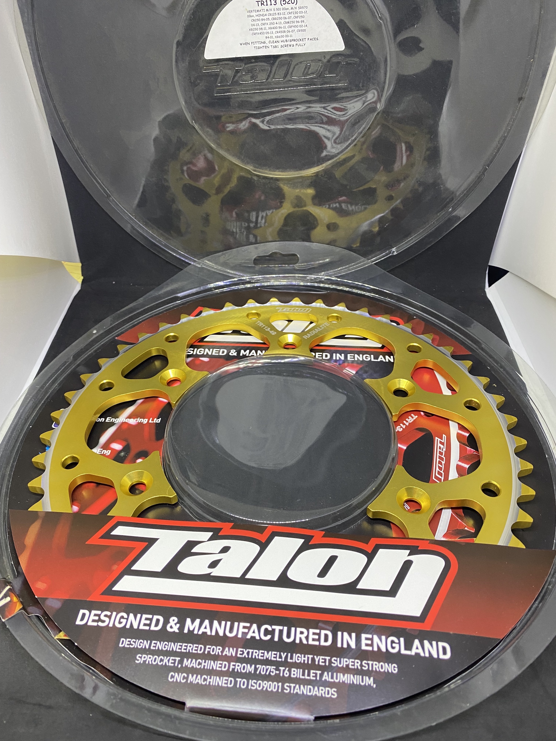 ORIG. TALON REAR SPROCKET GOLD 49T TR113 RADIALITE Lazada PH