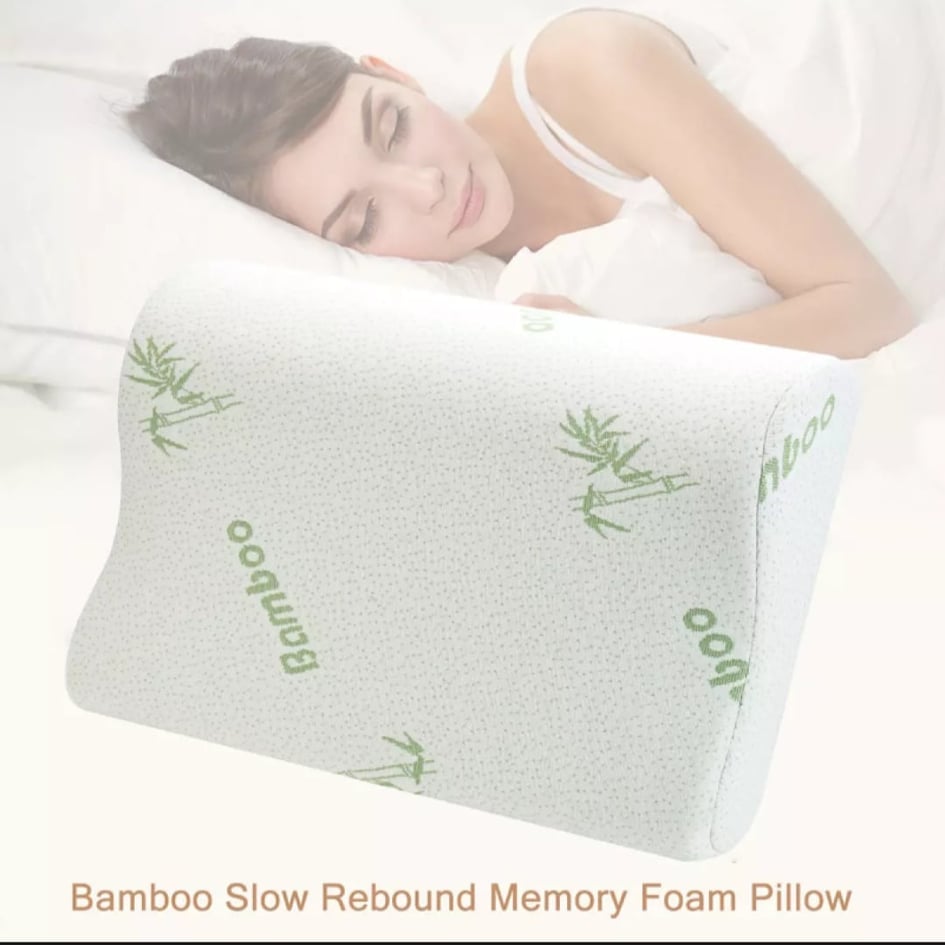 bamboo pillow neck support