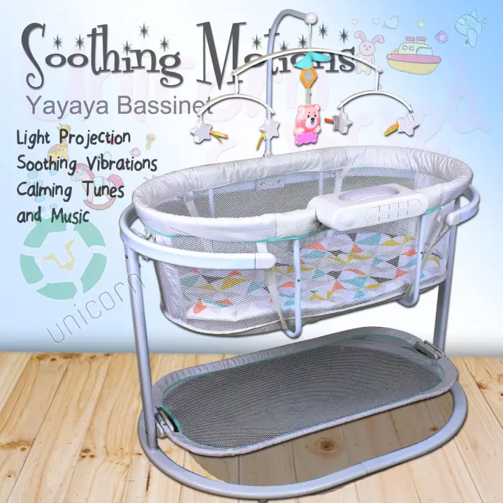 soothing motions bassinet weight limit