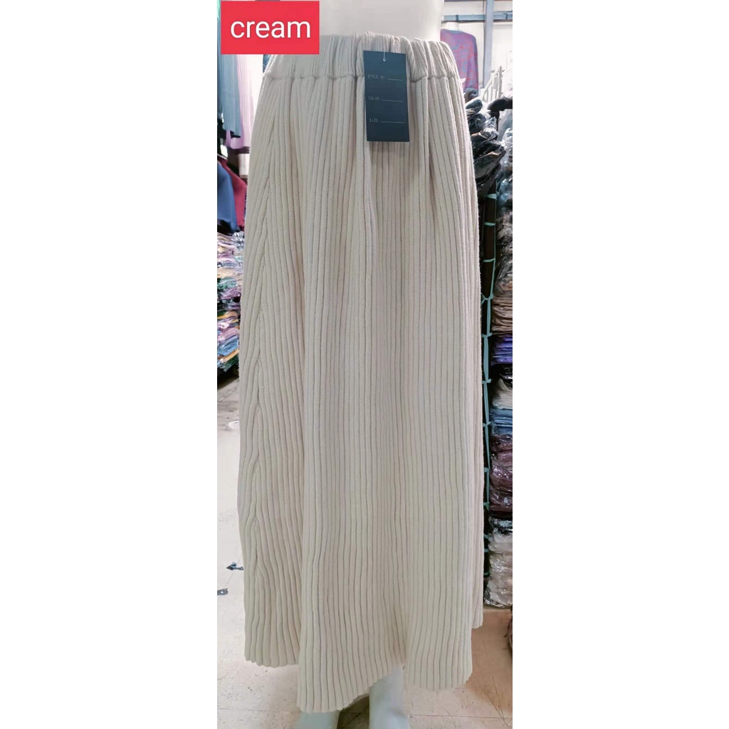 1820 Long skirt knitted skirts church skirts Aline 80CM Muslim skirts