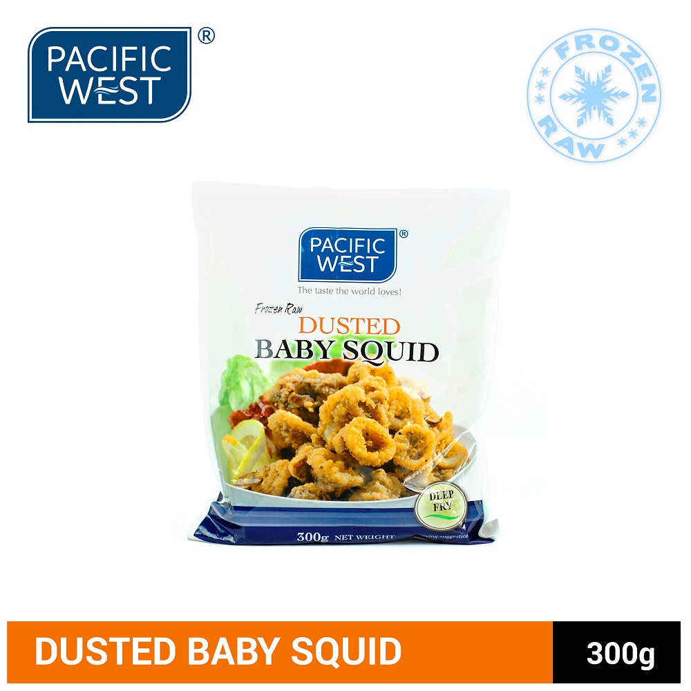 Pacific West Dusted Baby Squid Seafoods 300g | Lazada PH