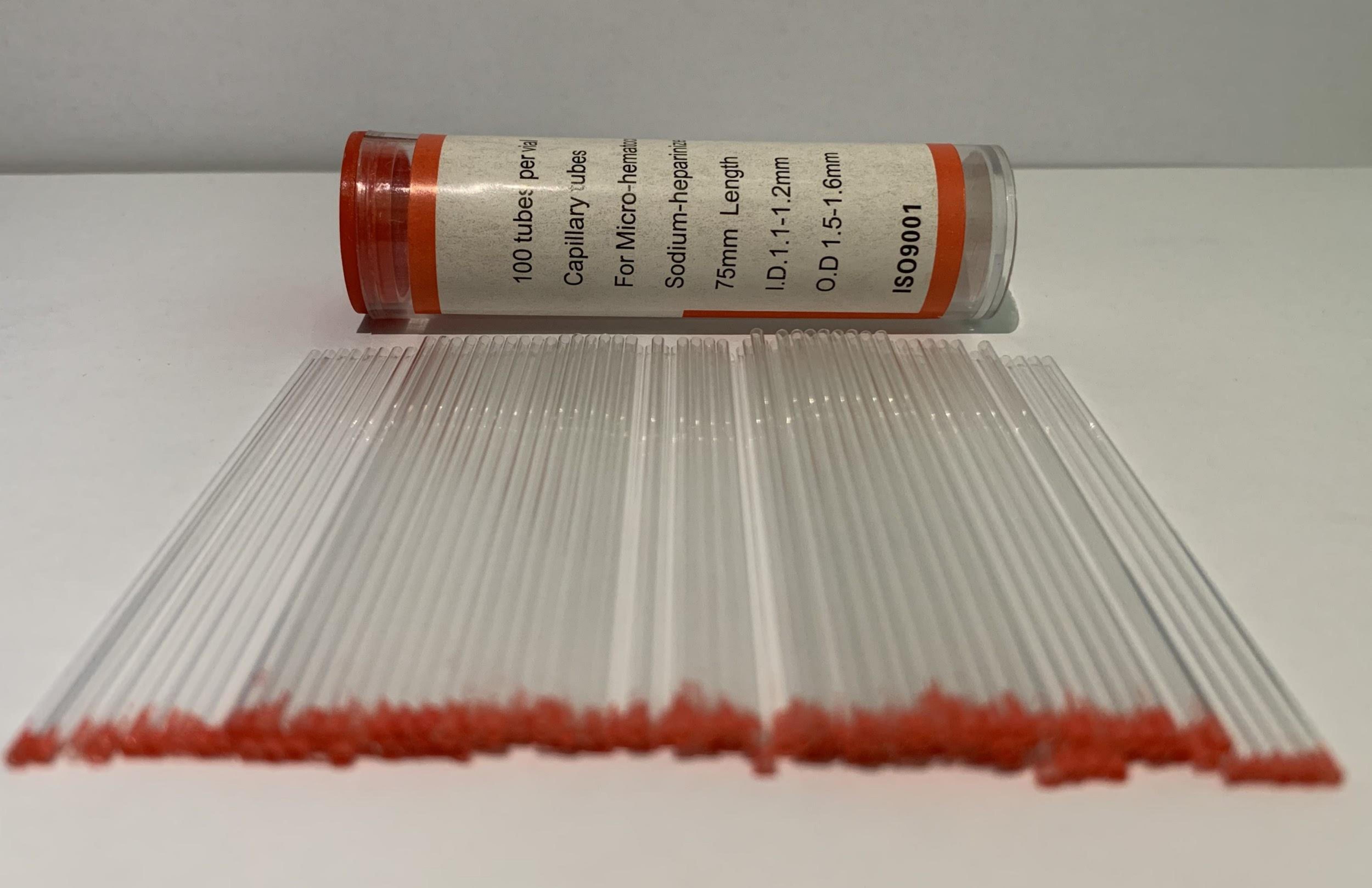 Sodium Heparinized Capillary Tubes, Red Top Lazada PH