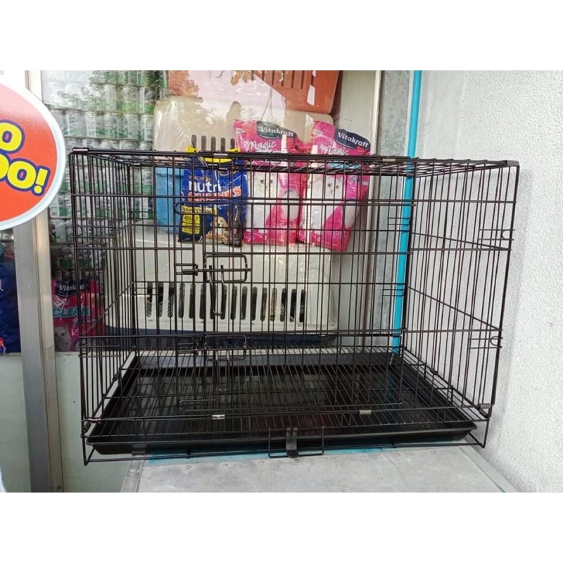 Pet cage Wire Cage FORDABLE Black color Lazada PH