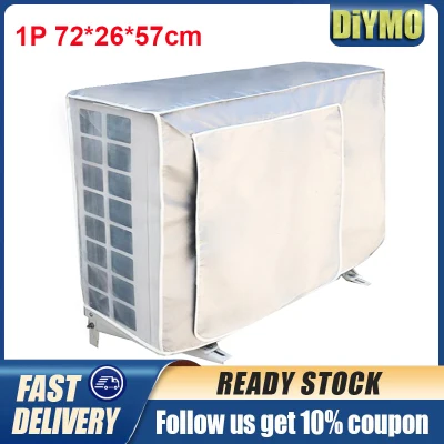 【COD+Local sellers】Air Conditioner Covers aircon cover for Winter Outside Sunproof Dustproof Air Conditioner Cover for Freeze Protection Durable Water-Resistant