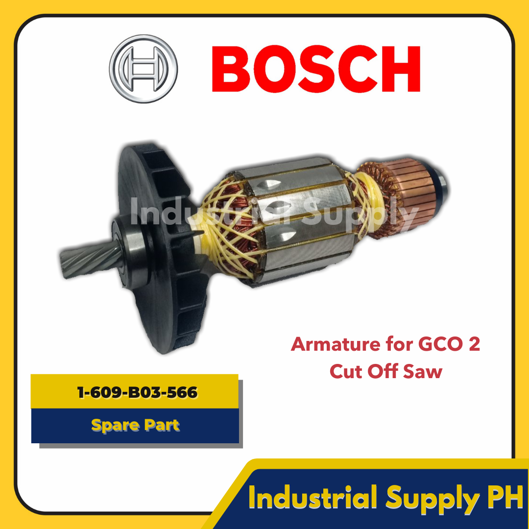 BOSCH 1609B03566 Armature for GCO 2 Cut Off Saw [ISPH BSP] Lazada PH