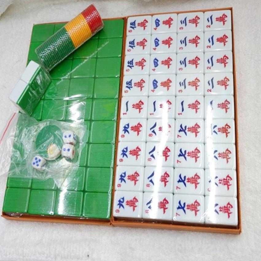 Mahjong Set Regular/ Standard Sized (Ivory) (2.7 x 3.5 x 2cm)