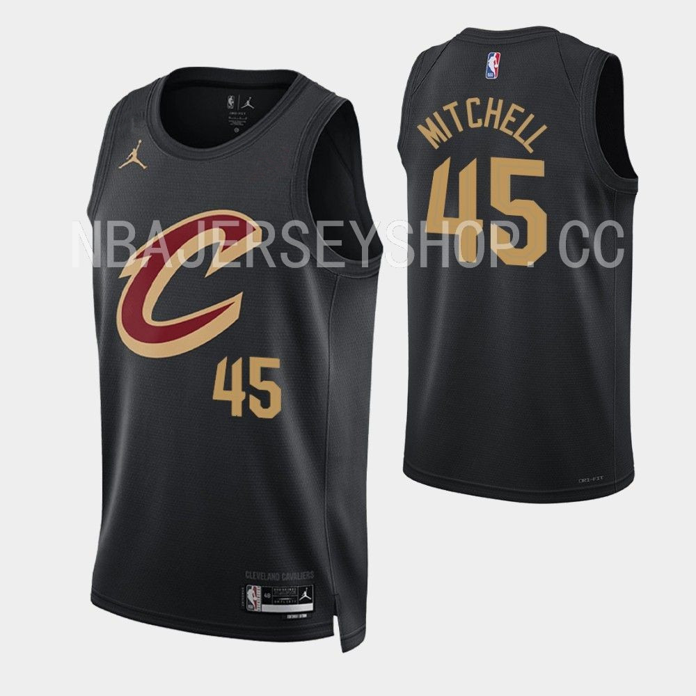 Cleveland Cavaliers: Donovan Mitchell 2022 Statement Jersey - Official –  Fathead