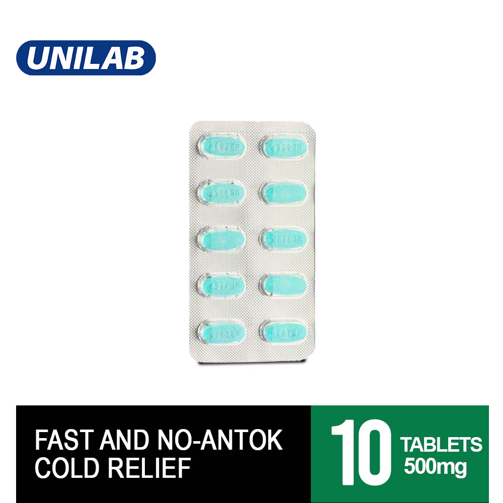 Neozep Non-drowsy 10 Tablets (no Drowse Relief From Cold And All Its 