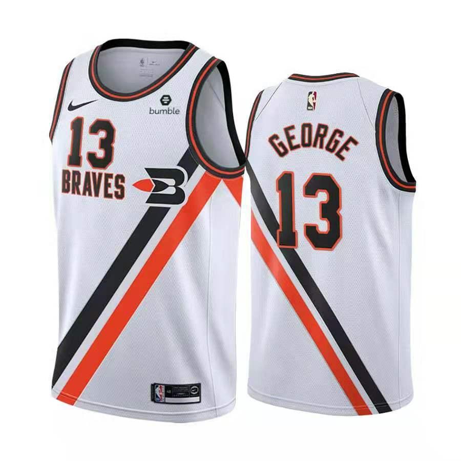 Camiseta Los Angeles Clippers 21-22 Home #George #13 – Offsidex