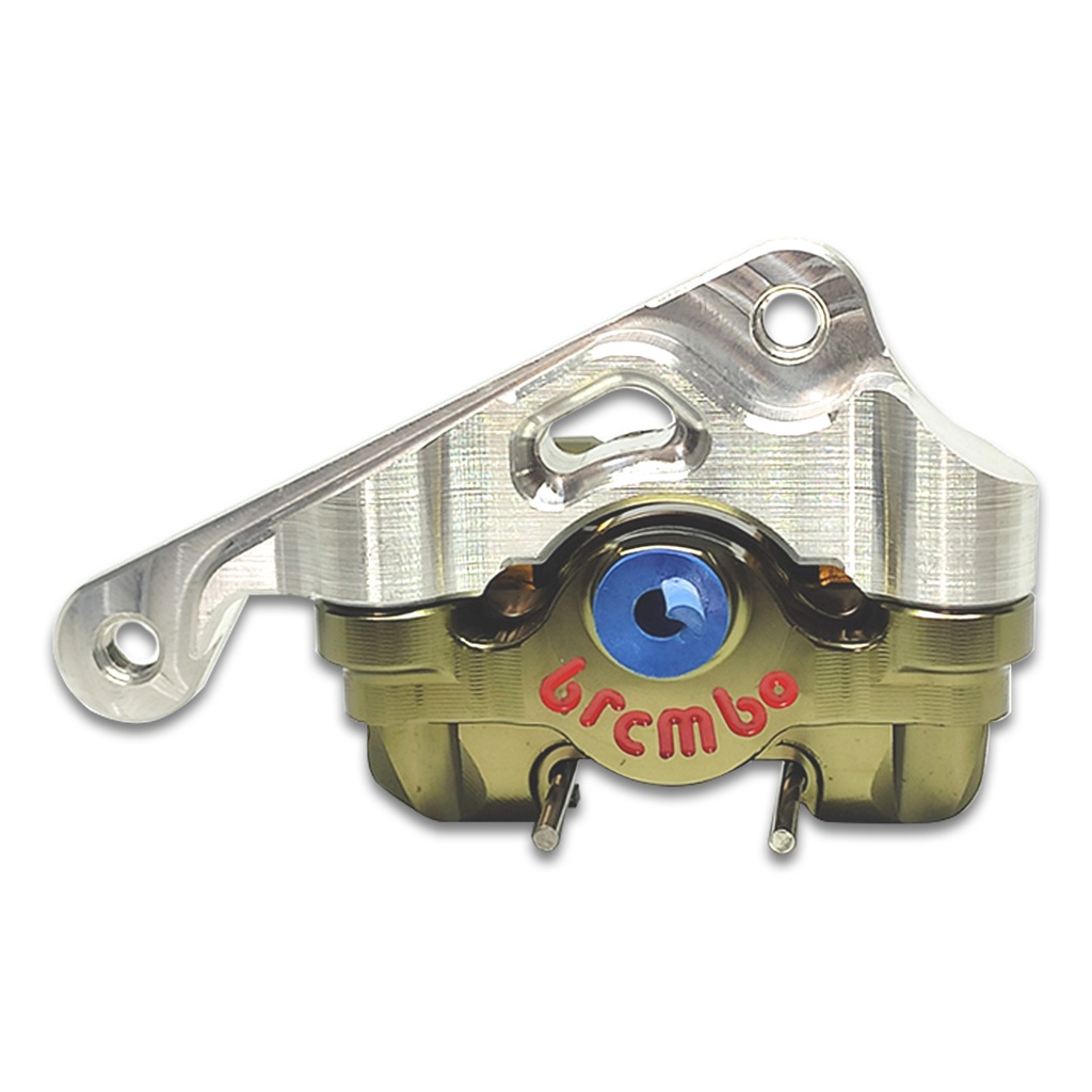 BREMBO DORAEMON CALIPER with BRACKET PREMIUM QUALITY ( Titanium Gray