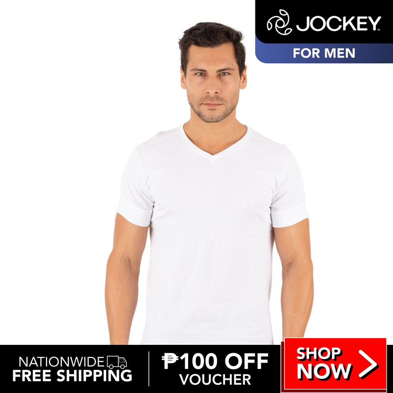 Jockey Generation™ Men's Stay New Cotton 3pk Crewneck Short Sleeve T-Shirt  - White S