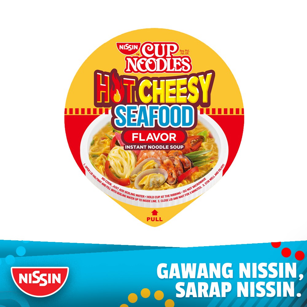 Nissin Cup Noodles Mini Hot Cheesy Seafood Lazada Ph