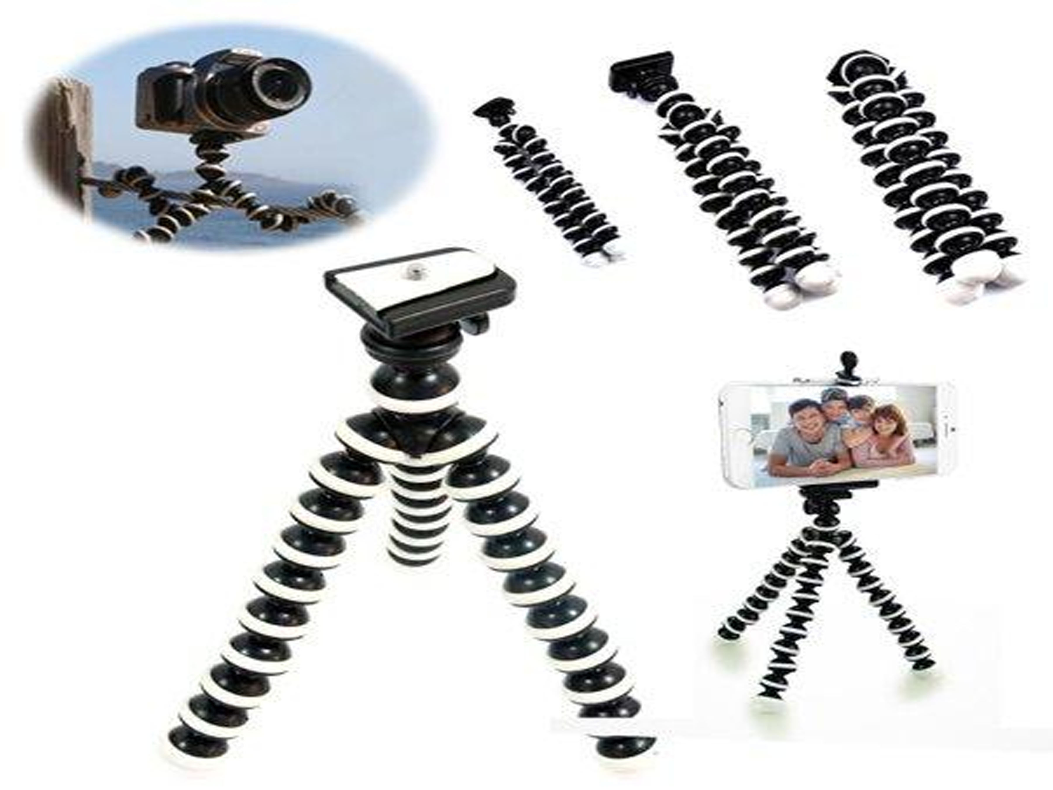 Gorilla Pod Size Octopus Flexible Tripod Stand For Camera w