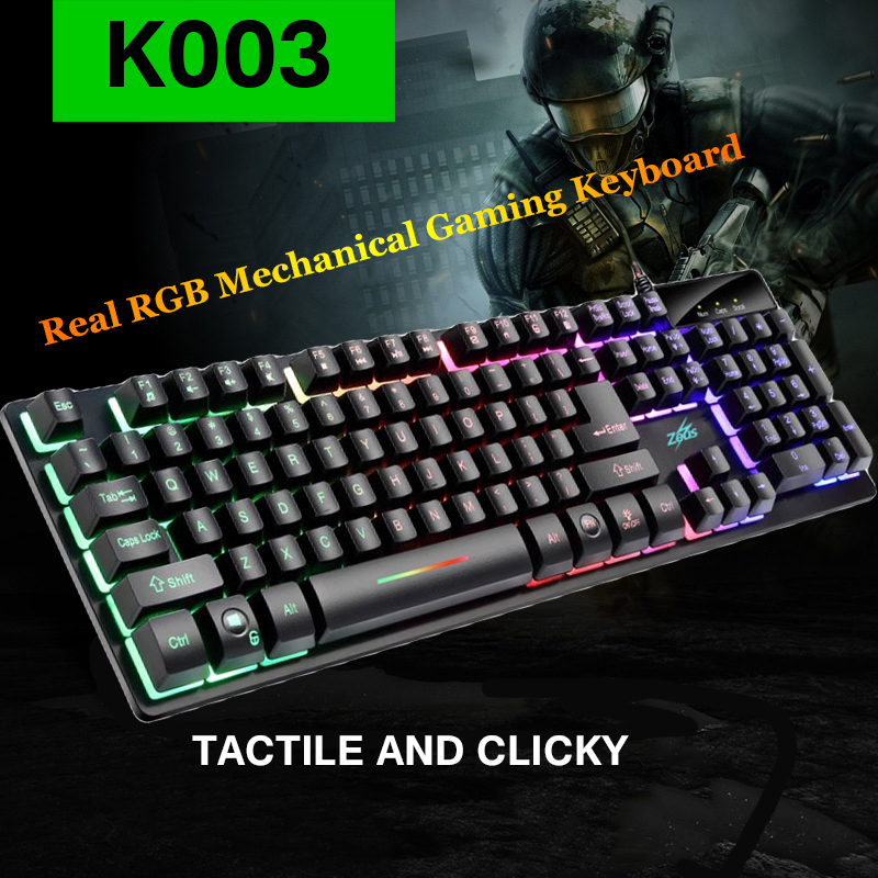 EdH K003 ( Darth Vader ) Real RGB Gaming Keyboard Mechanical Gaming ...