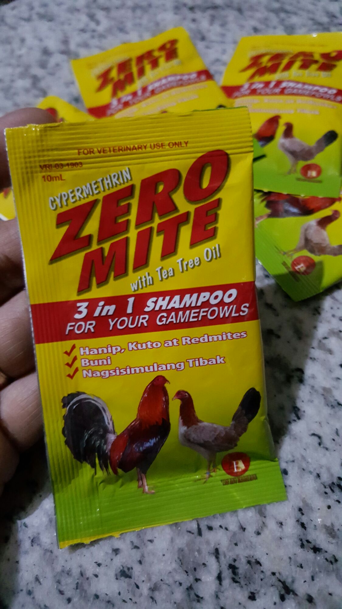 zero mite shampoo for dog