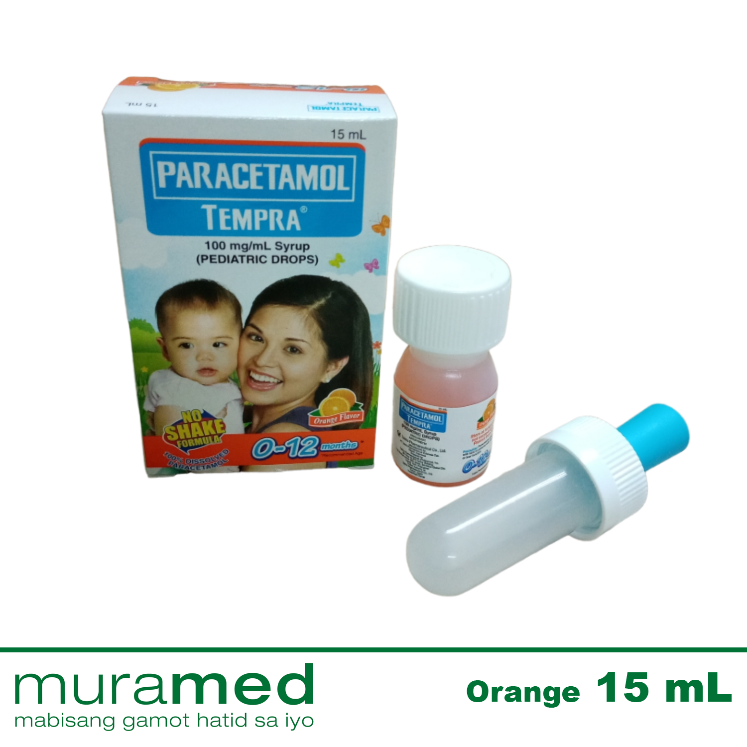 Tempra Paracetamol Drops Orange 15 mL Lazada PH