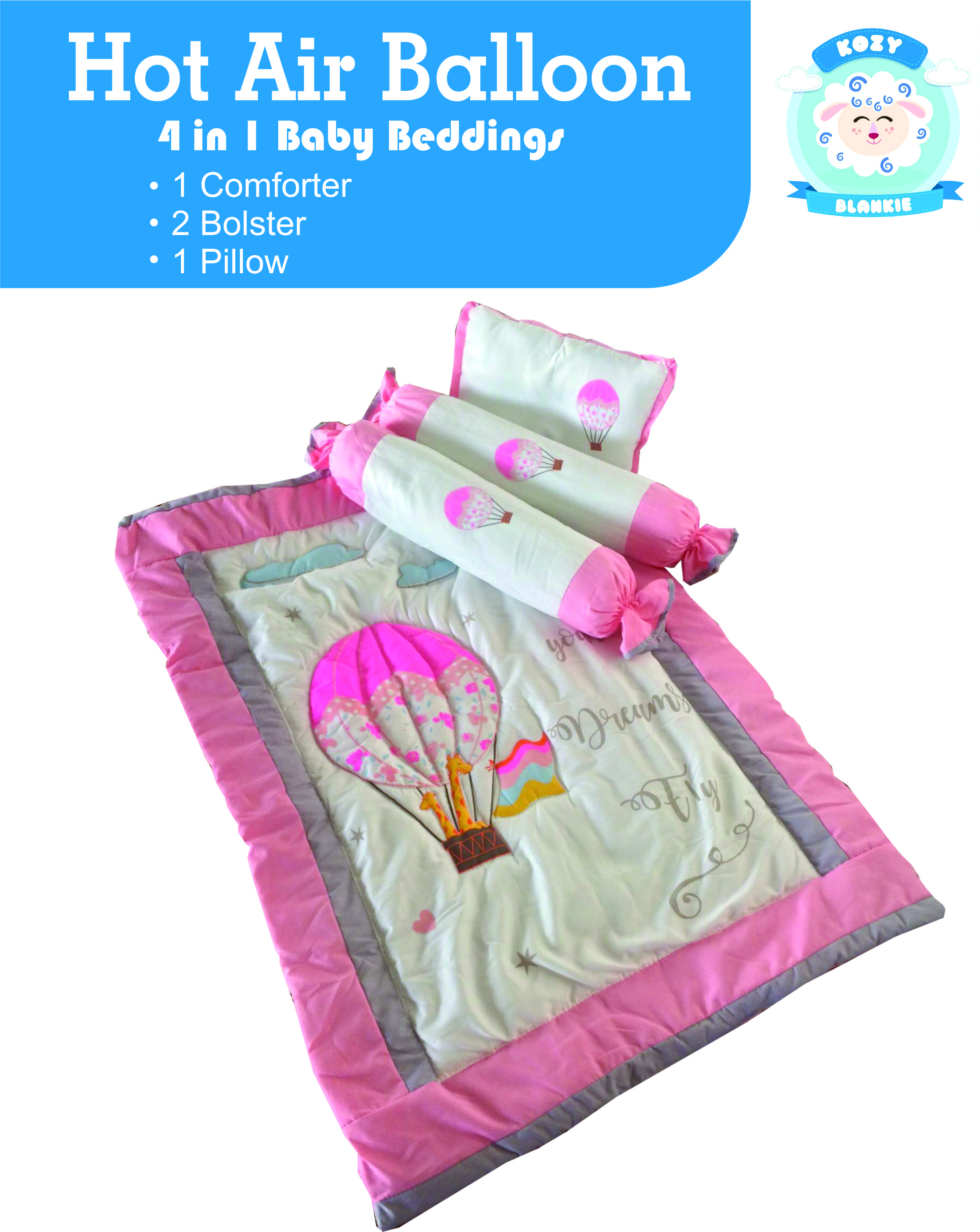 hot air balloon baby bedding sets