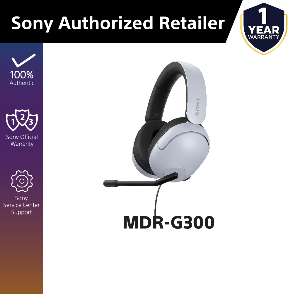 Authentic Authorization】Sony MDR-G300 INZONE H3 Wired Gaming Headset  Lazada PH
