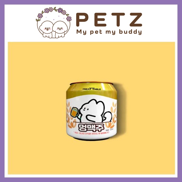 MUNG CANNED BEER Korean pet drinks, Nutritious drinks for dogs 220ml