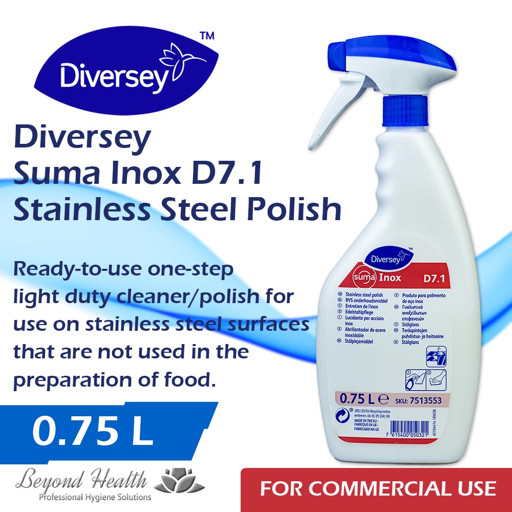 Diversey Suma Inox D7.1 Stainless Steel Polish 0.75L Lazada PH