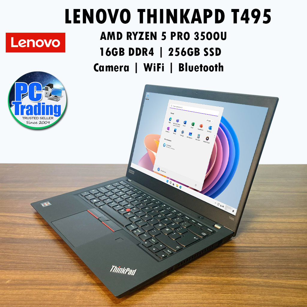 LENOVO THINKPAD T495 AMD RYZEN PRO 16GB RAM DDR4 256SSD WIFI