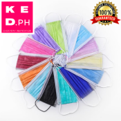 KED.PH Colored - Multi Colors 3ply Disposable Mask 50pcs