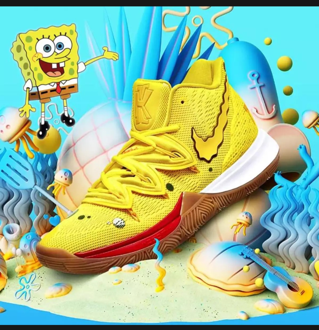 mens spongebob sneakers