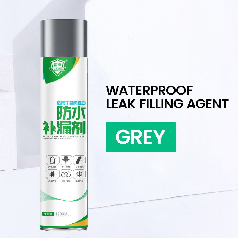 High Capacity Leak Sealer Spray 1200ml Polyurethane Leaking Sealer